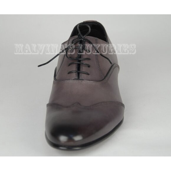 SERGIO ROSSI SHOES MENS LACE-UP OXFORD LEATHER LOAFERS NEW NO BOX sz 9 / US 10 main image 5